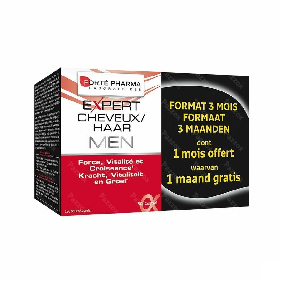 Expert Cheveux Men Caps 180 Promo 2+1 Gratuit