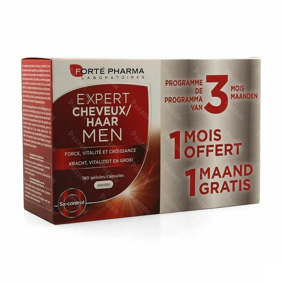 Expert Cheveux Men Caps 180 Promo 2+1 Gratuit