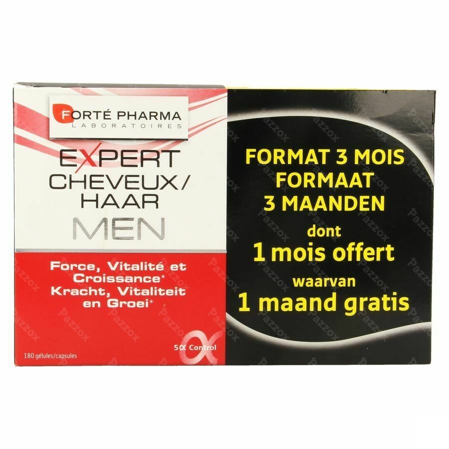Expert Cheveux Men Caps 180 Promo 2+1 Gratuit
