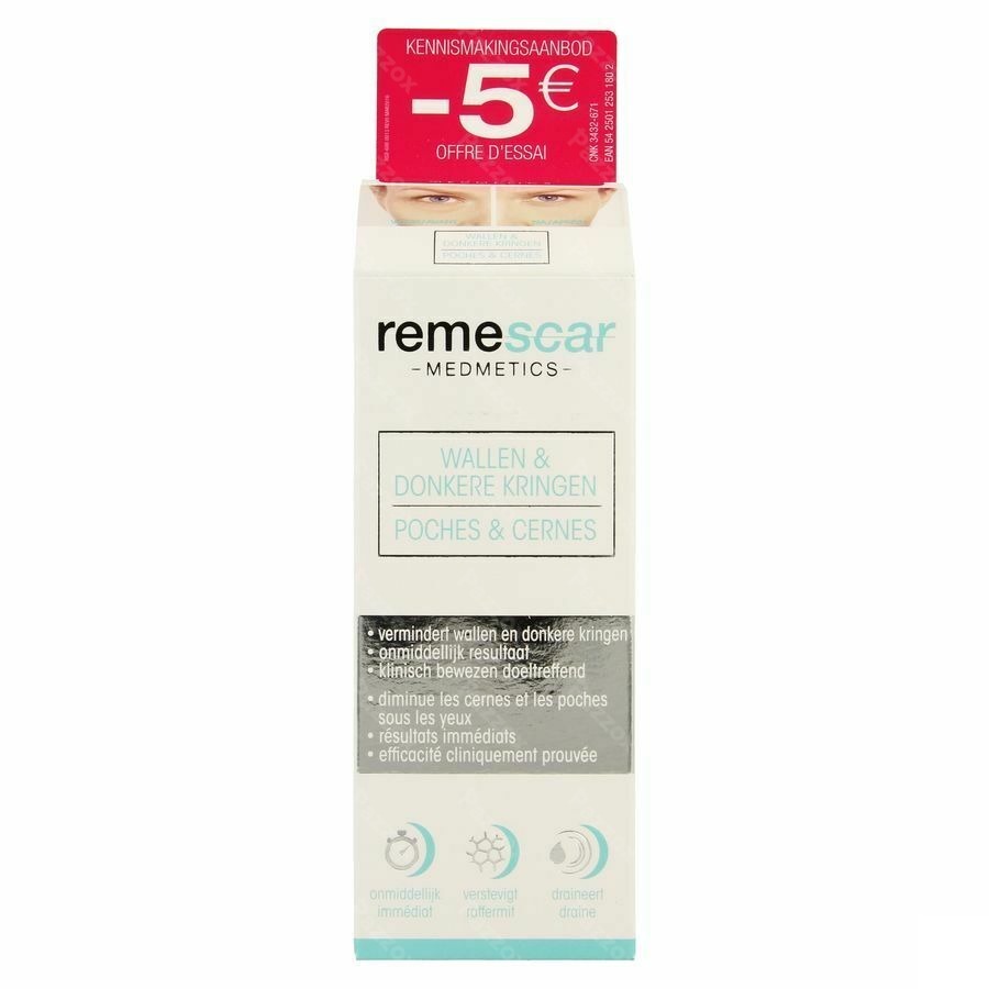 Remescar Wallen&donkere Kringen Tube 8ml