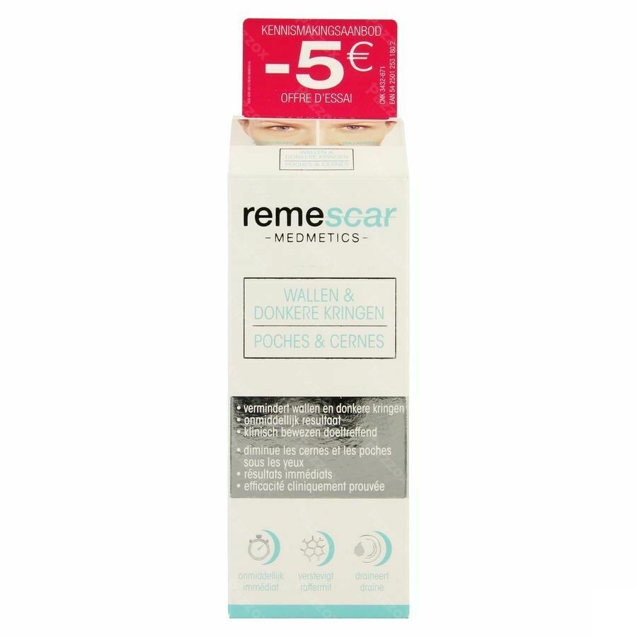 Remescar Wallen&donkere Kringen Tube 8ml