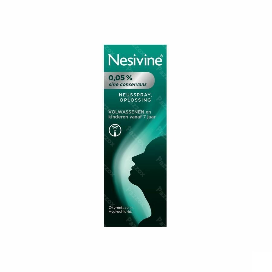 Nesivine 0.05% Sine Conservans Neusspray 10ml 