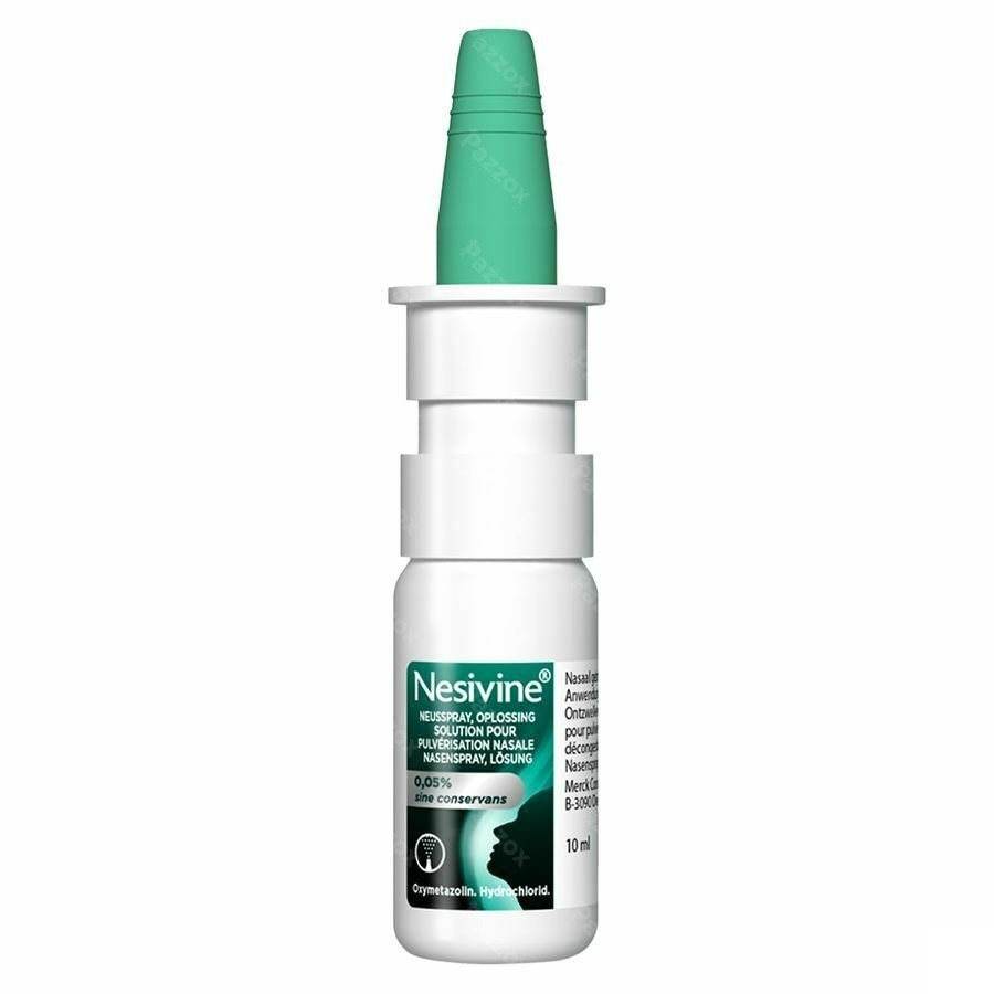 Nesivine 0.05% Sine Conservans Neusspray 10ml 
