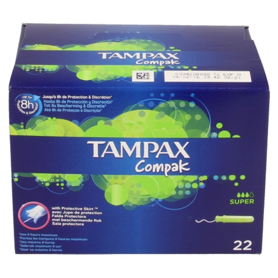 Tampax Compak Super 22