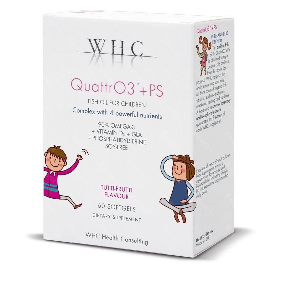 Quattro3 + PS 60 Softgels