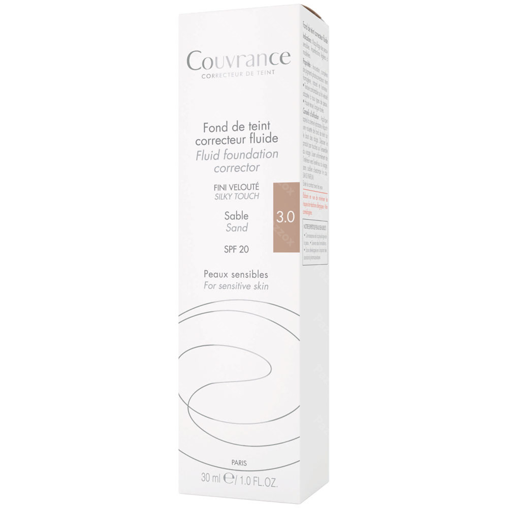 Avène Couvrance Fond de Teint Fluide 3 Sable 30ml