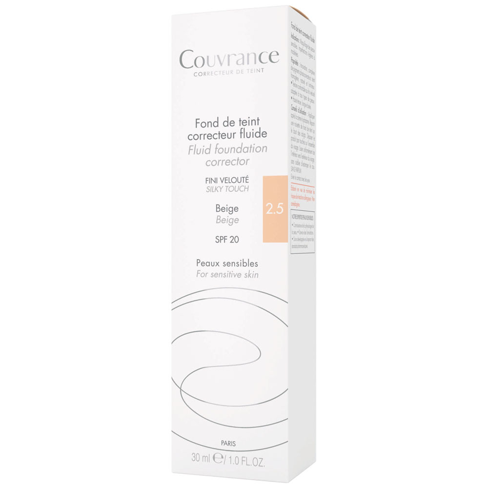 Avène Couvrance Fond de Teint Fluide 2,5 Beige 30ml