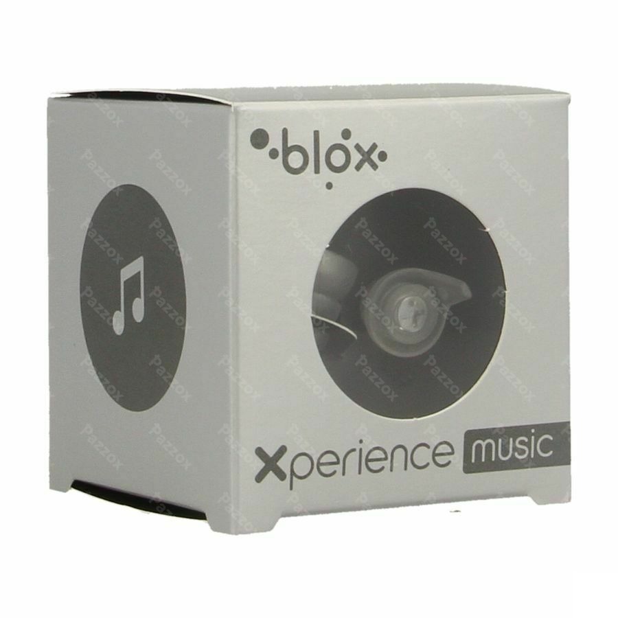 Blox Music Bouchons Oreille Transparent 1 Paire
