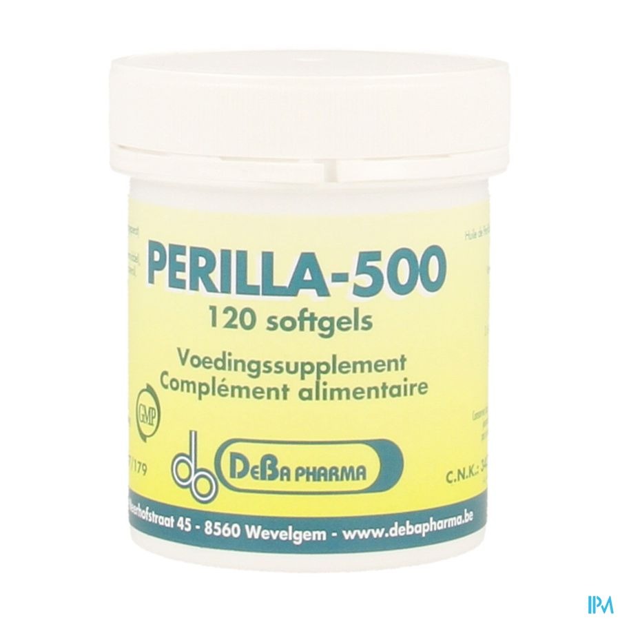 Perilla 500 Softgels 120 Deba