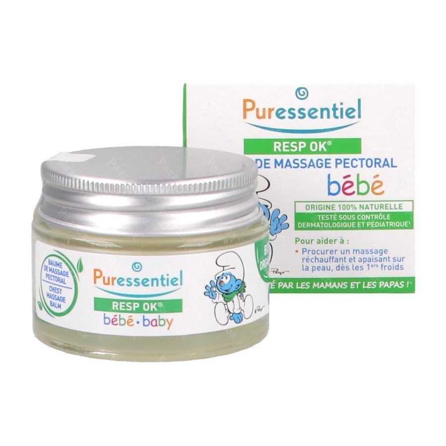 Puressentiel Ademhaling Massagebalsem Baby 30ml