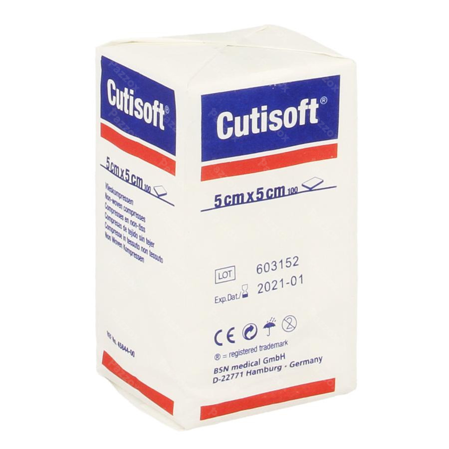Cutisoft Non Woven 5x5cm 100