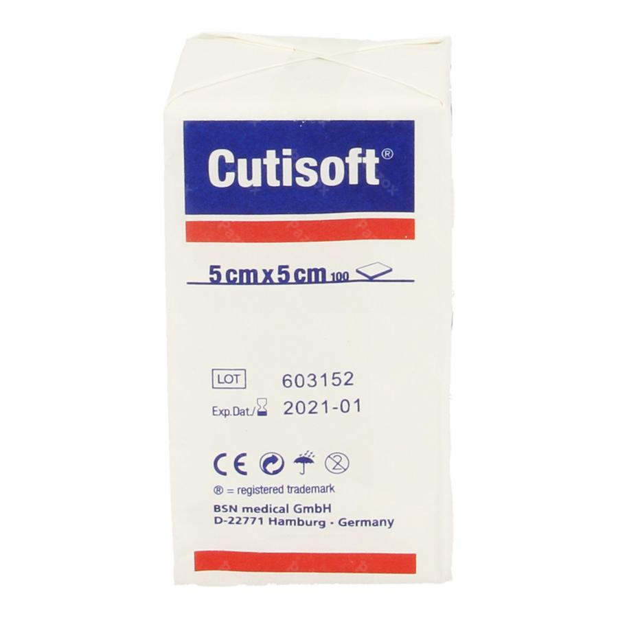 Cutisoft Non Woven 5x5cm 100