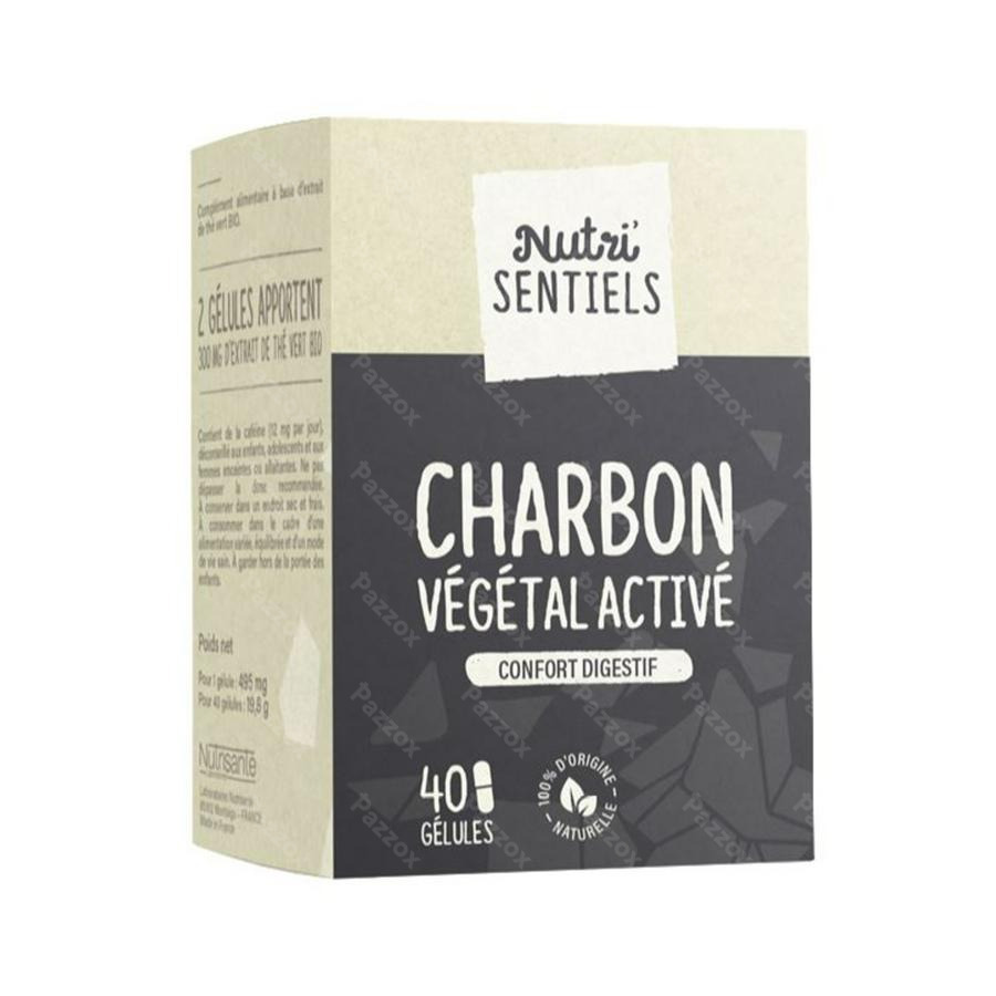 Charbon végétal activé 60 gélules | Occi Canin