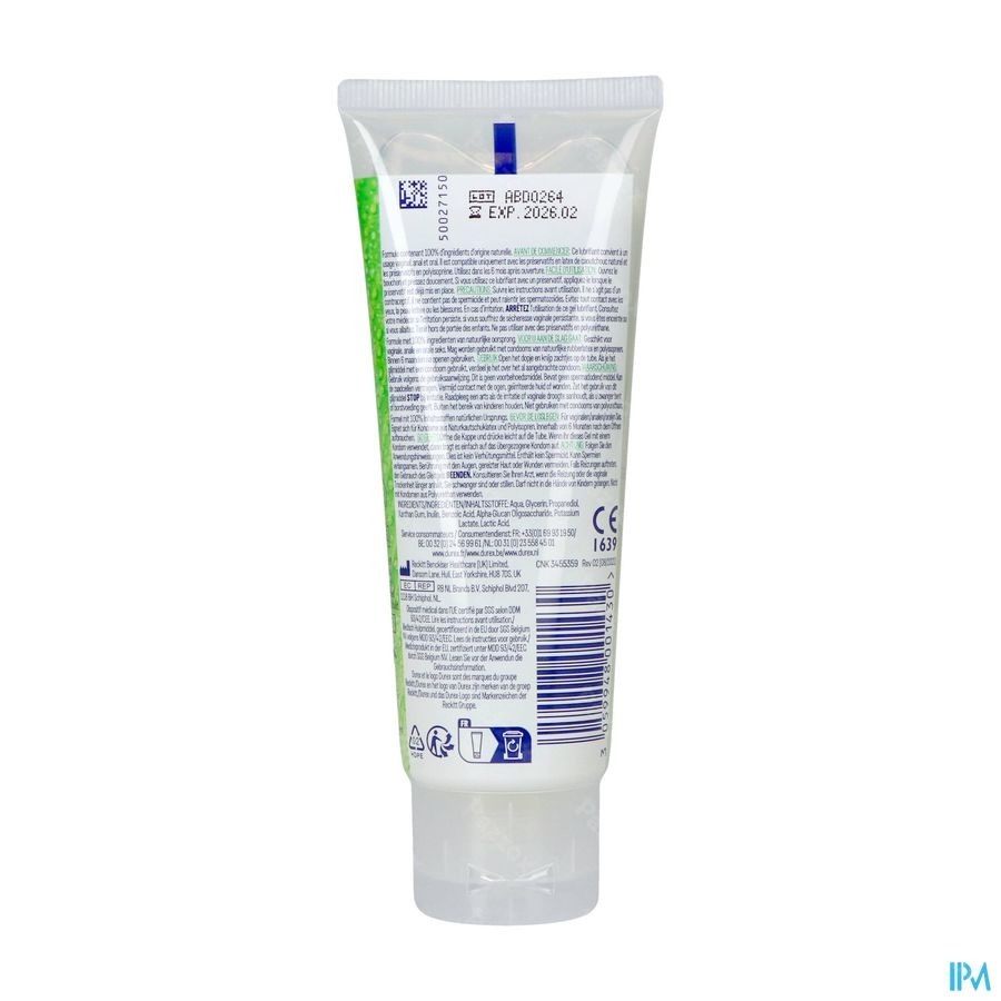 Durex Naturel Glijmiddel Gel 100ml