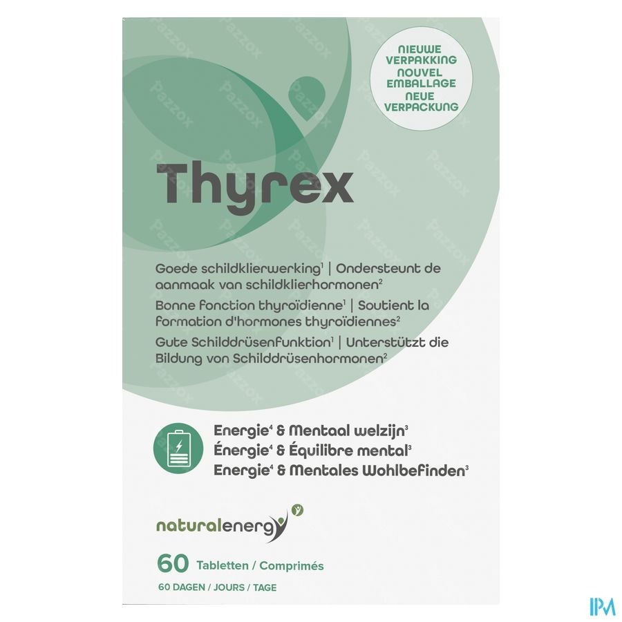 Natural Energy Thyrex Caps 60