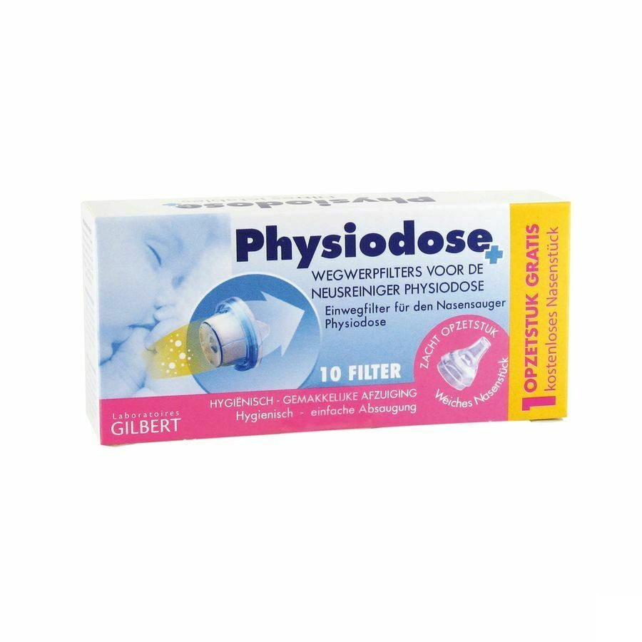 Physiodose Wegwerpfilter Neusreiniger Baby 10