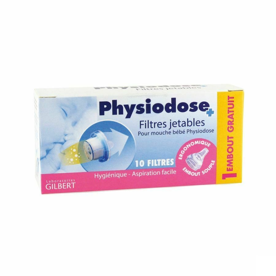 Physiodose Filtre Jetable Mouche Bebe 10