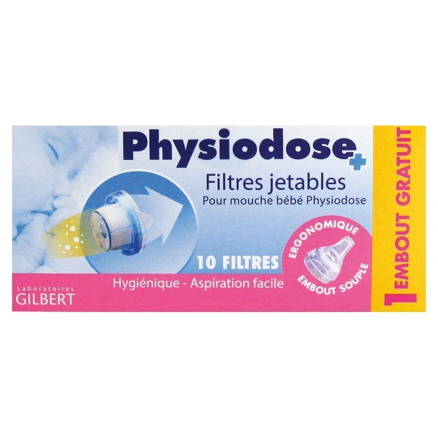 Physiodose Filtre Jetable Mouche Bebe 10