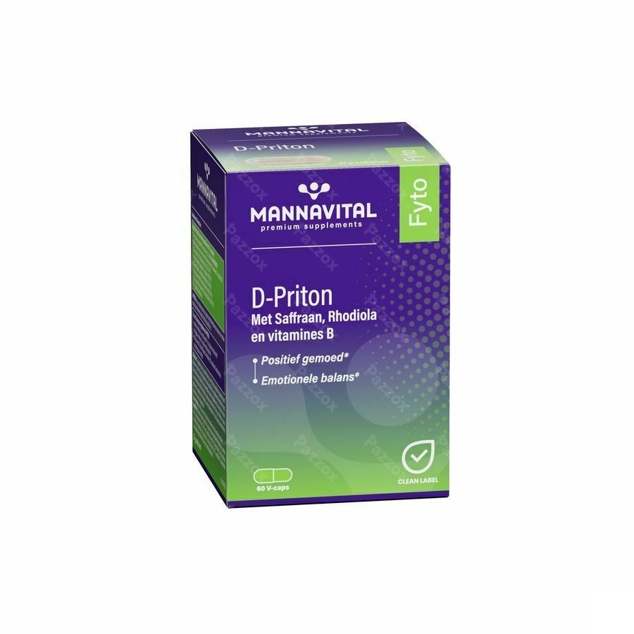 Mannavital D-priton V-caps 60