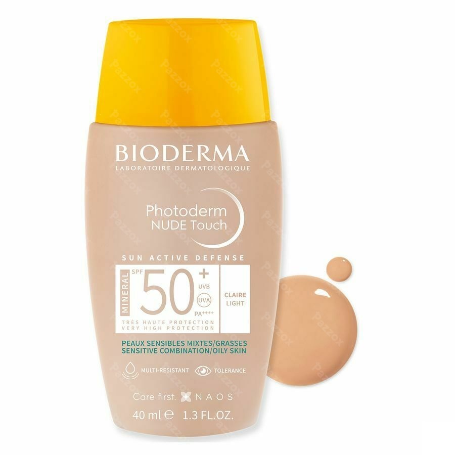 Bioderma Photoderm Nude Touch SPF50+ Claire 40ml
