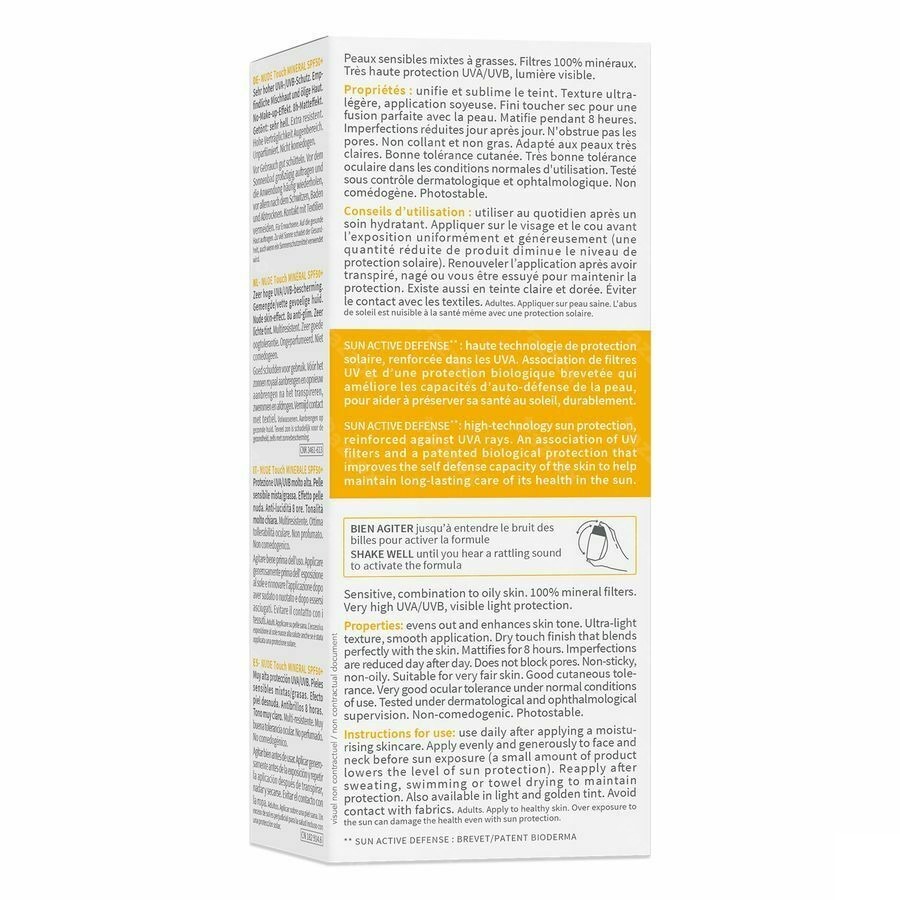 Bioderma Photoderm Nude Très Claire SPF50+ 40ml