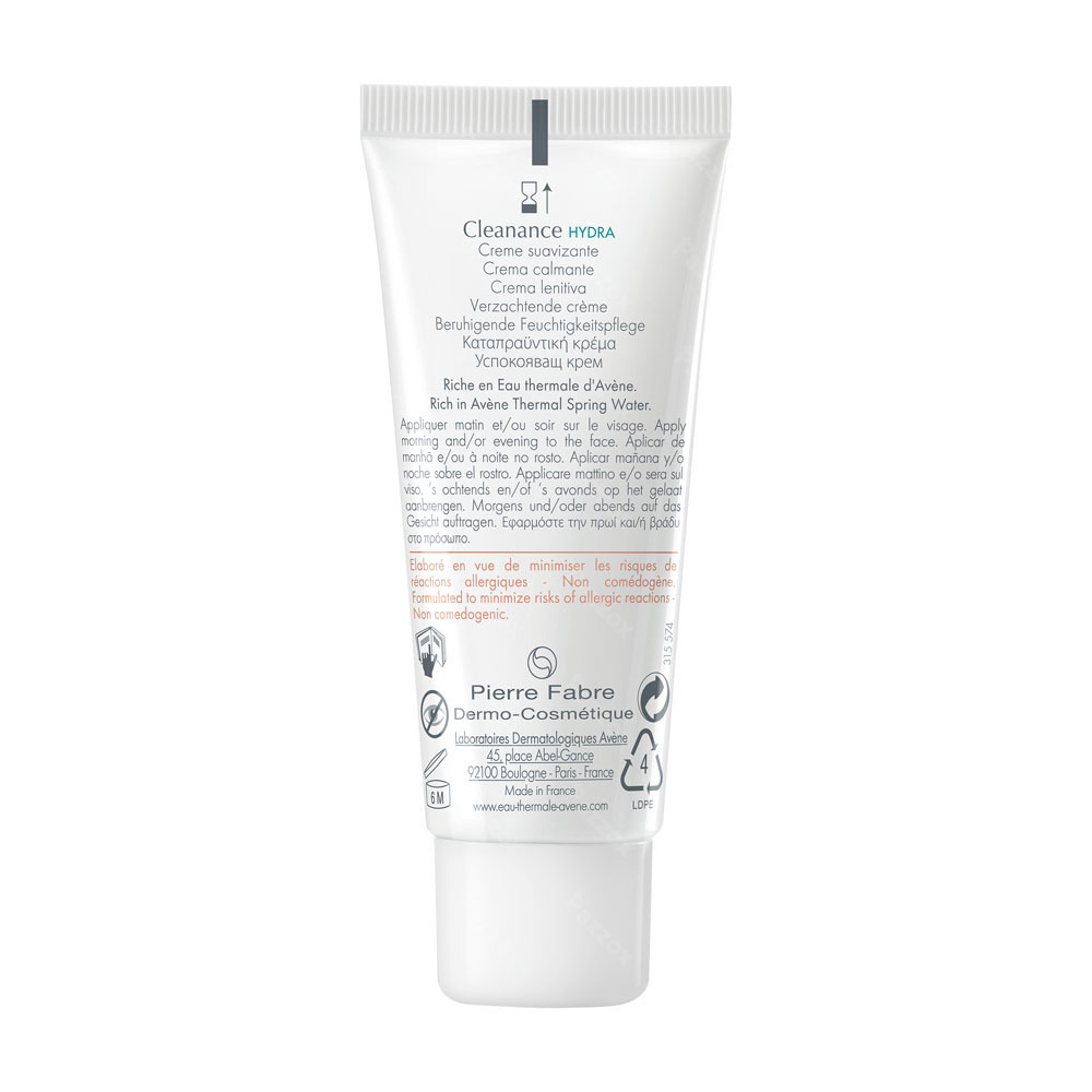 Avène Cleanance Verzachtende Crème 40ml