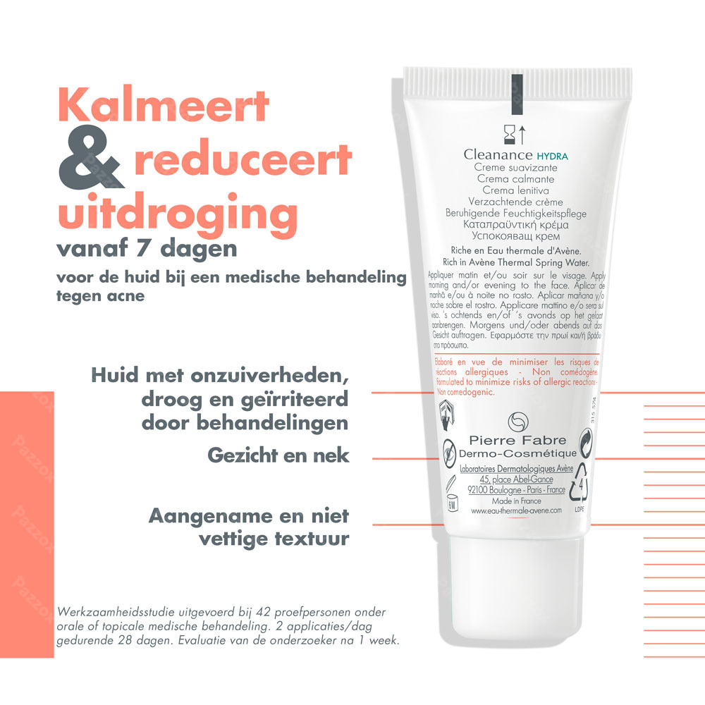 Avène Cleanance Verzachtende Crème 40ml