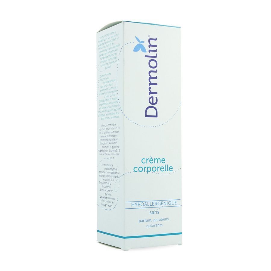 Dermolin Lait Corps Creme Tube 200ml Rempl.3007853
