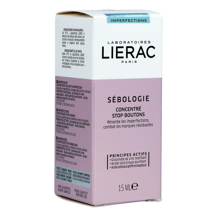 Lierac Sebologie Conc.stop Bouton Correct.imp.15ml - Pazzox
