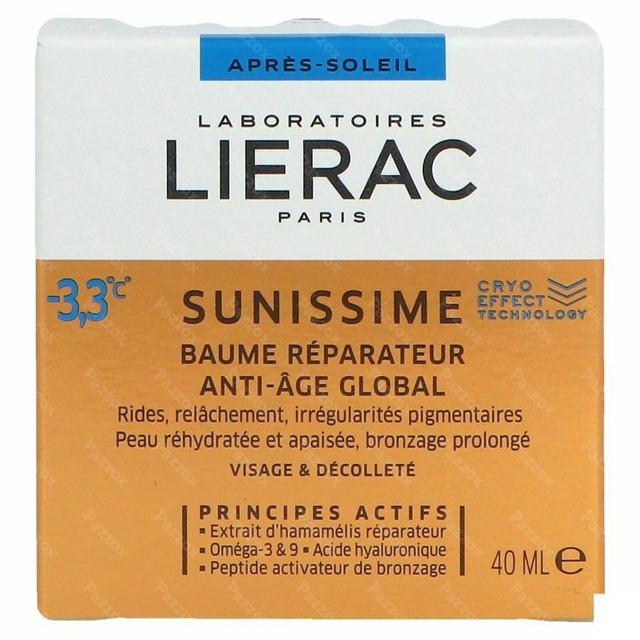 Lierac Sunissime Balsem Anti-Age Global Après Soleil 40ml
