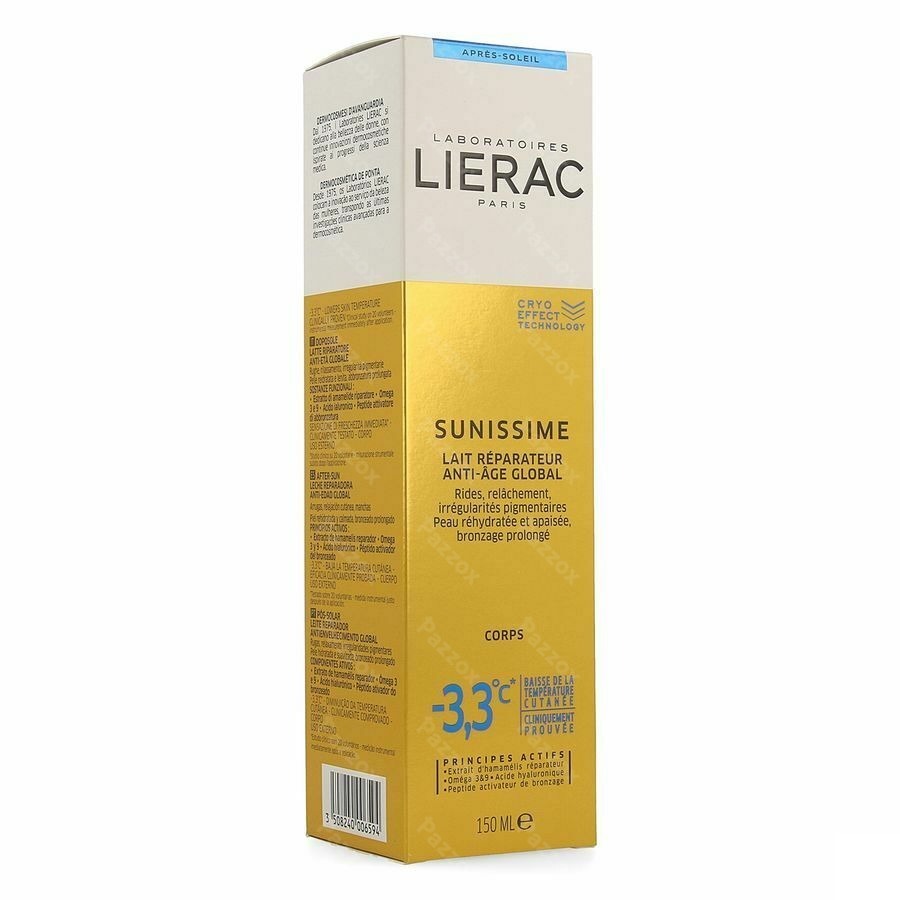 Lierac Sunissime Anti-Age Global Après-soleil 150ml 