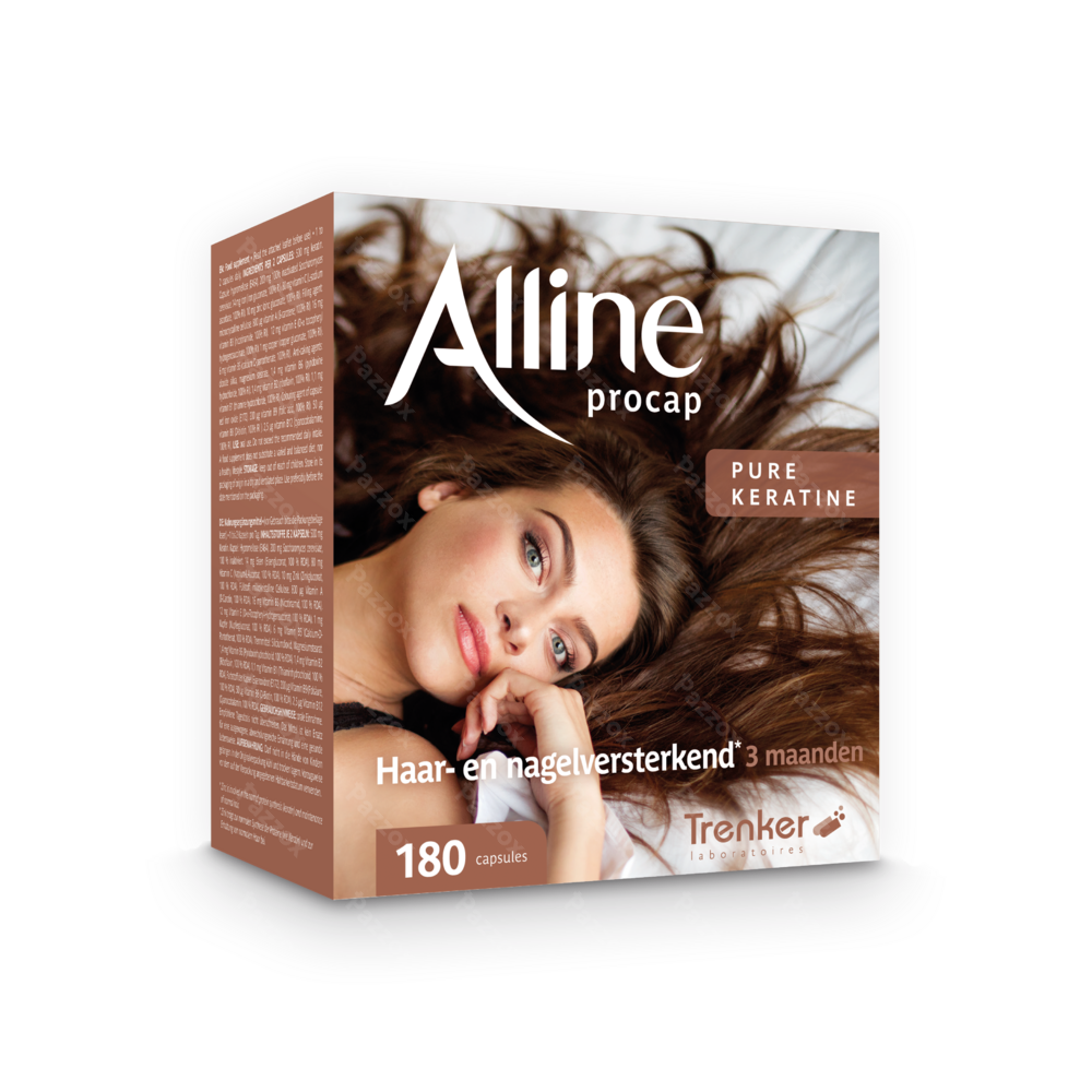 Alline Procap Voedingssupplement Haargroei 180 Capsules
