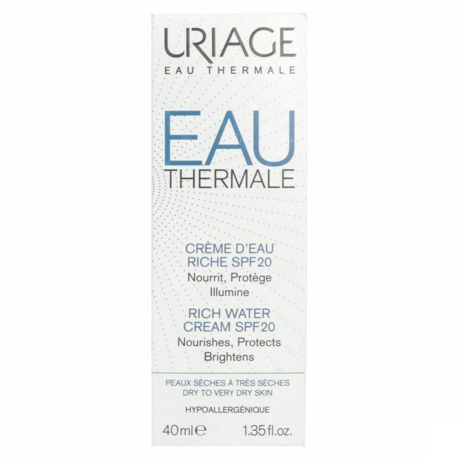 Uriage Eau Thermale Cr Eau Riche Ip20 40ml