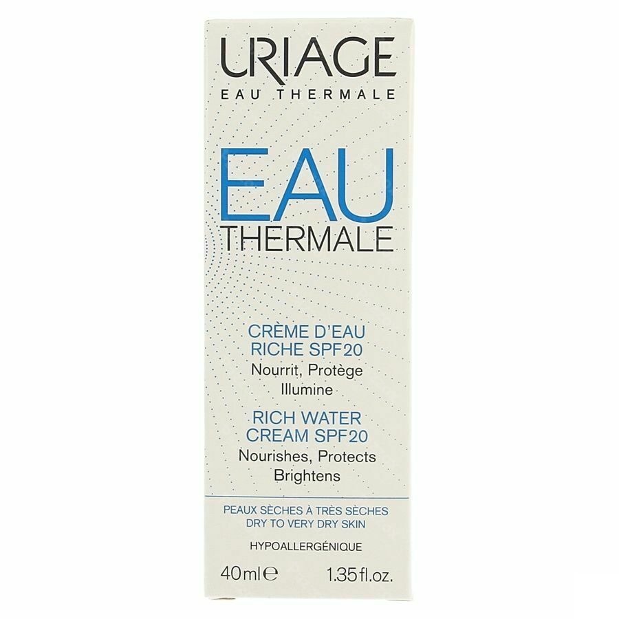 Uriage Eau Thermale Cr Eau Riche Ip20 40ml