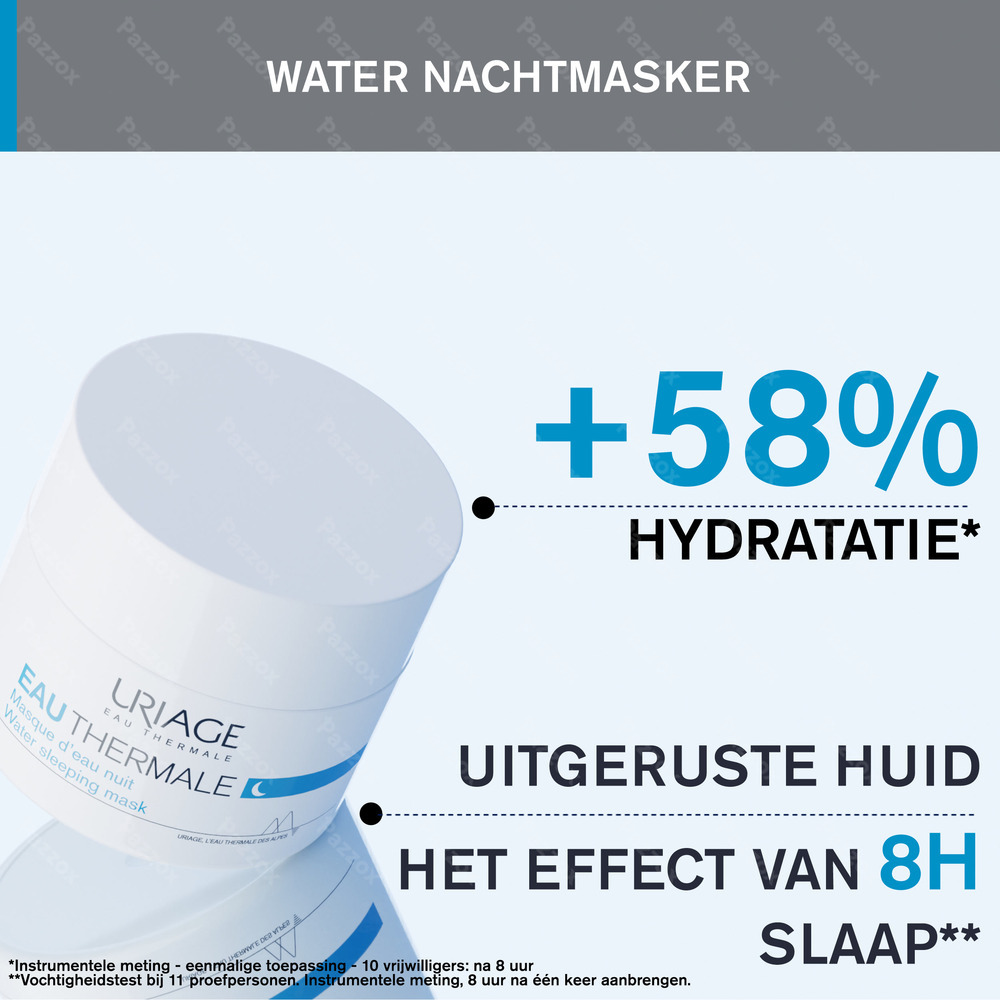 Uriage Vochtinbrengend Nachtmasker 50ml