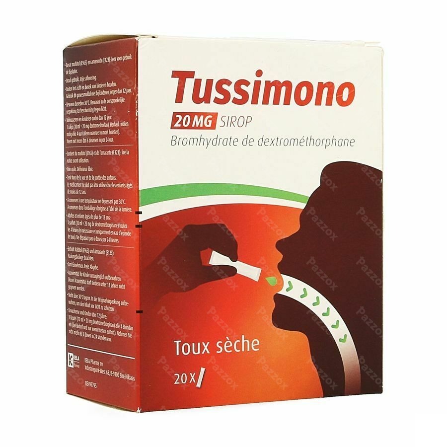 Tussimono 20mg Sirop Sach 20