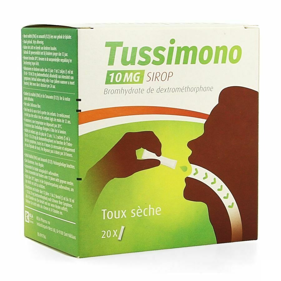 Tussimono 10mg Sirop Sach 20