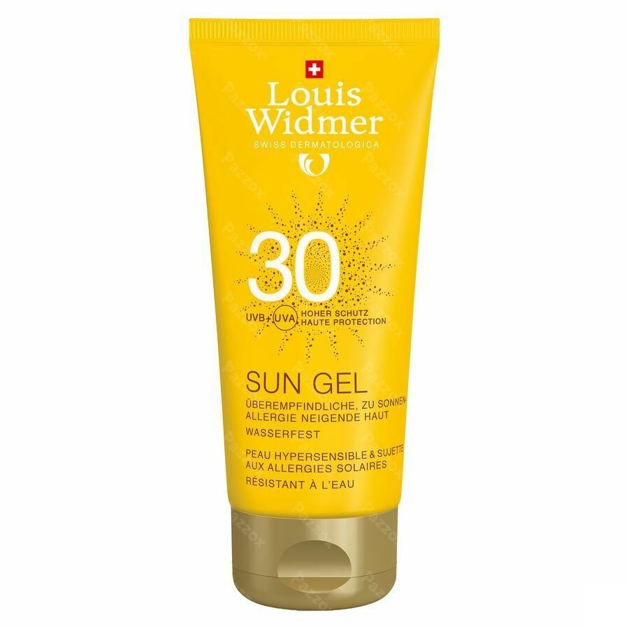 Louis Widmer Sun Gel SPF30 Sans Parfum 100ml