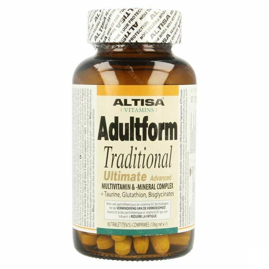 Altisa Adultform Traditional Ultimate Tabl 60