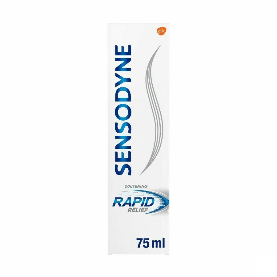Sensodyne Rapid Relief Whitening Tandpasta 75ml