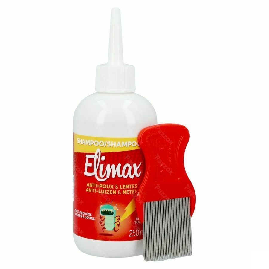 Elimax 2-in-1 Shampoo Tegen Luizen en Neten Zonder Insecticide 250ml