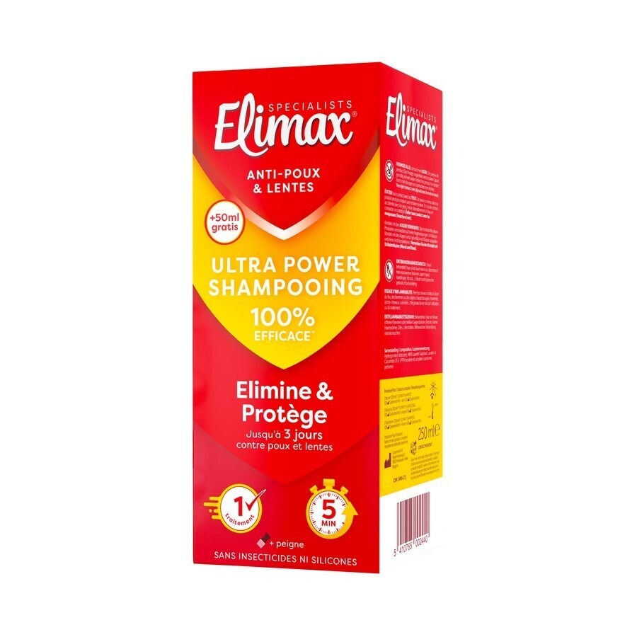 Elimax Shampoo A/poux Fl 250ml