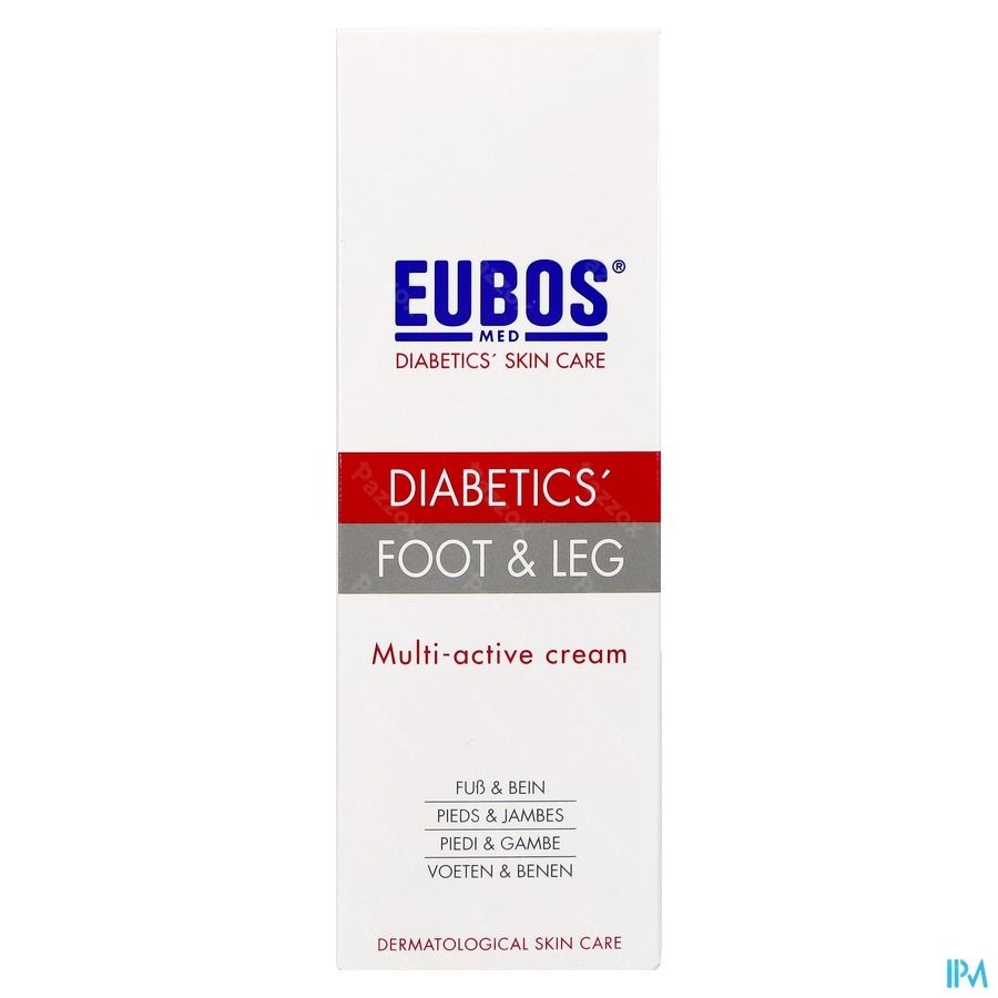 Eubos Diabetics Skin Care Voeten&benen Creme 100ml