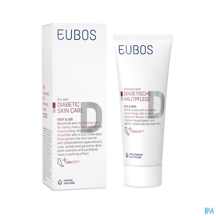 Eubos Diabetics Skin Care Voeten&benen Creme 100ml