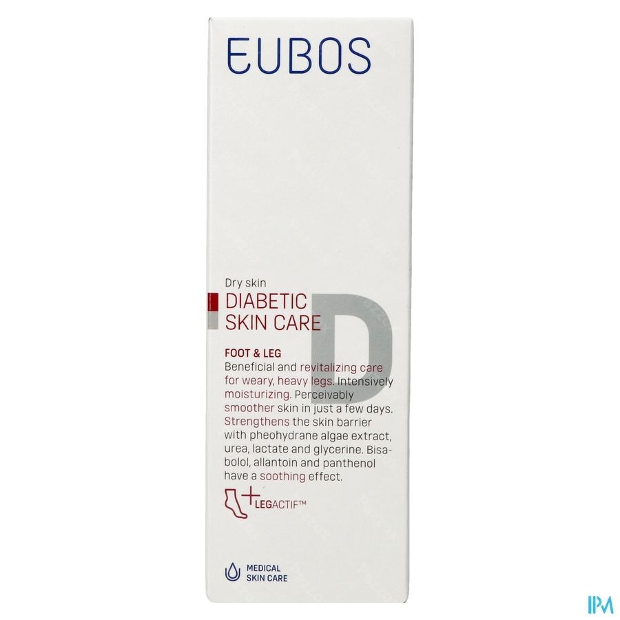 Eubos Diabetics Skin Care Voeten&benen Creme 100ml