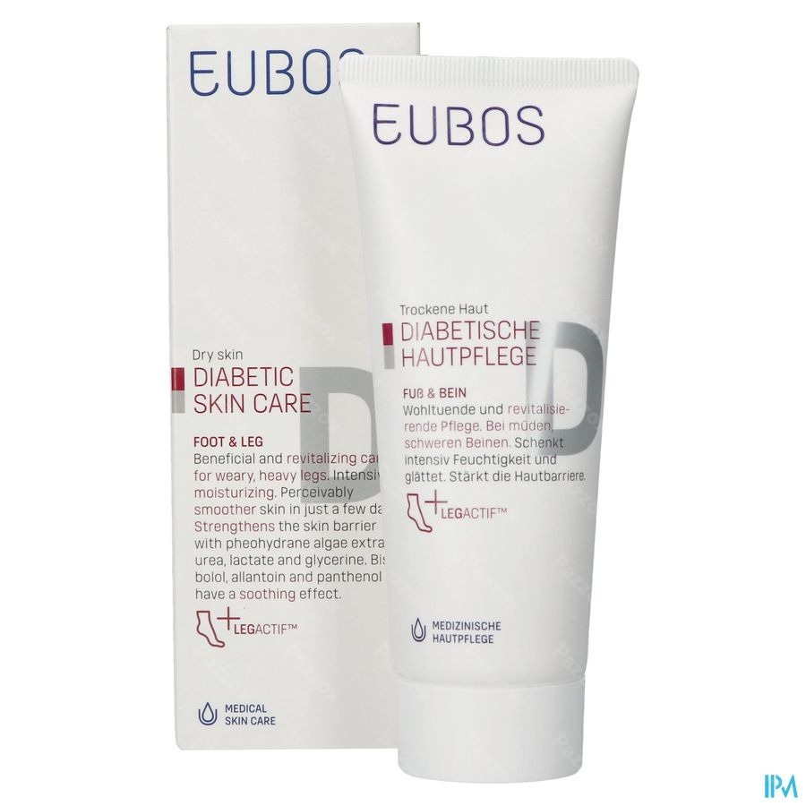 Eubos Diabetics Skin Care Voeten&benen Creme 100ml