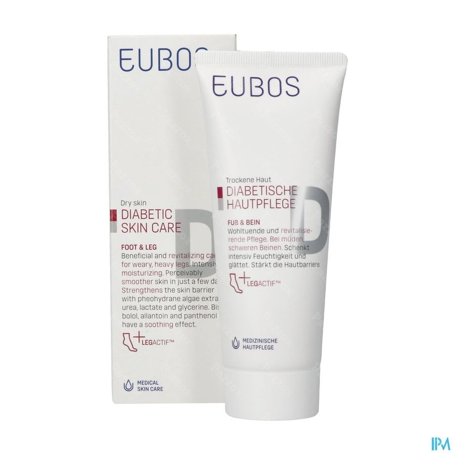 Eubos Diabetics Skin Care Voeten&benen Creme 100ml