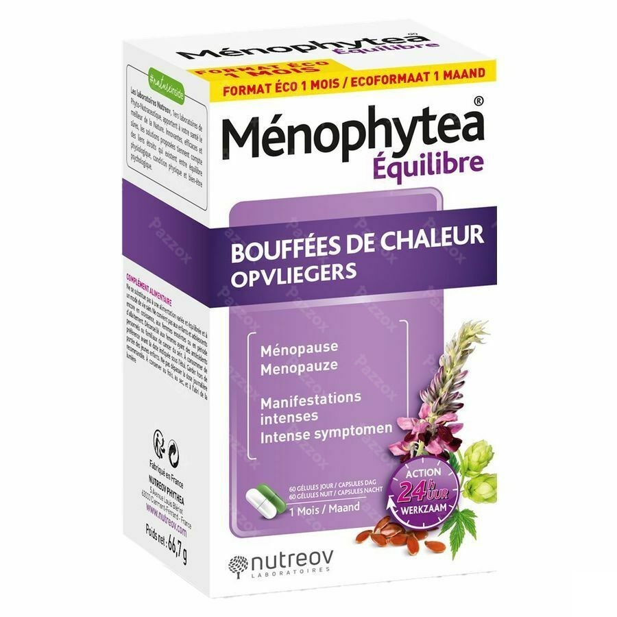Menophytea Bouffees Chaleur Jour/nuit Caps 120