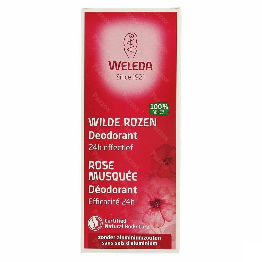 Weleda Deodorant Wilde Rozen Nf 100ml