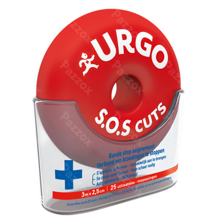 Urgo Sos Cuts Bande 3m X 2,5cm